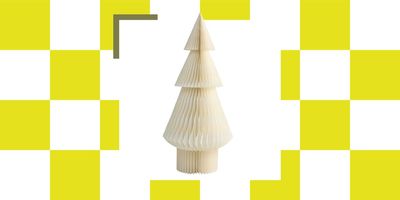 This 6ft Folding Paper Christmas Tree Is a Minimalist's Answer to Decorating This Festive Season — And It Goes Up in Seconds, Not Hours