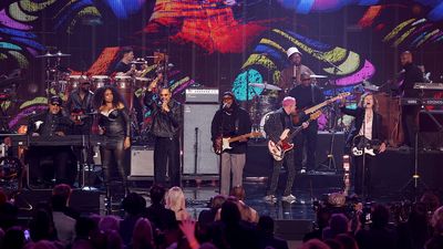 Stevie sings, Flea slaps and Beck blows on his harmonica: Sly Stone got an all-star tribute at the 2025 Rock & Roll Hall of Fame ceremony