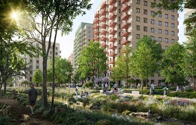 How almost 600 new homes could be built in a gasworks in south London