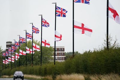 St George’s flags create ‘no-go zones’ for NHS staff, health leaders warn
