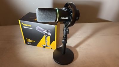 Maono PD200W review: a handy hybrid mic that combines the convenience of a tabletop microphone with the flexibility of wireless technology