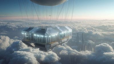 Lenovo goes literal with its view of the future of "the cloud" - here's what it thinks future data centers will really look like