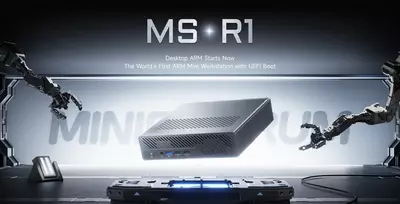 Minisforum launches its first ARM-based Mini PC with a full x16 PCIe slot for discrete GPUs — The MS-R1 packs a 12-core Cixin P1 SoC with up to 64 GB of RAM and generous IO, starting at $500