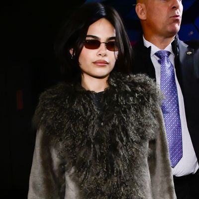 Ariana Greenblatt Signals the Arrival of Penny Lane Coat Season