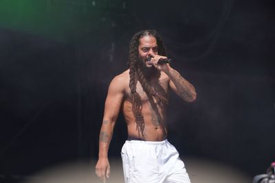 Bob Vylan singer interviewed by police over comments on stage at Glastonbury