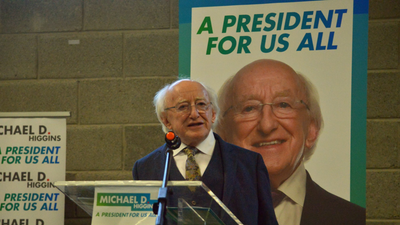 Tears, Roses and a Peace Bell: Ireland Bids Farewell to President Michael D Higgins After 14 Years