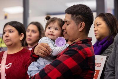 ICE agents accused of pepper-spraying Illinois parents and their one-year-old