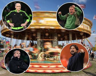 The managerial merry-go-round is spinning furiously. Who will end up where?