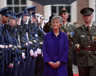 Catherine Connolly sworn in as Ireland’s president on day of pomp and celebration