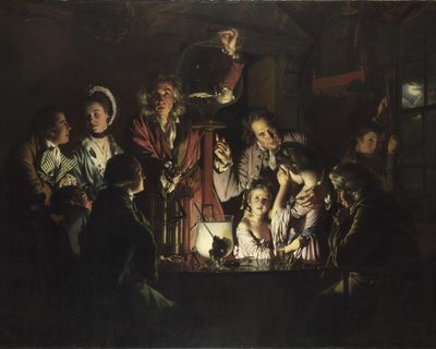 Was it life or death in Joseph Wright’s 1768 painting?