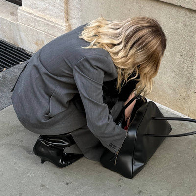 Here's How I'm Working Winter's Leather Trend Into My Minimalist Capsule Wardrobe