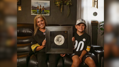 A widow from West Virginia framed her husband’s tattooed skin after his death — and the internet is divided