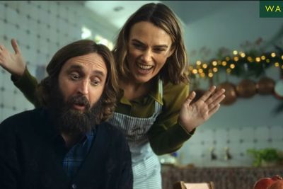Waitrose launches Christmas campaign featuring Keira Knightley and Joe Wilkinson