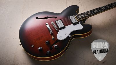 "Not only is this Riviera the most Oasis-relevant guitar of the recently launched trio, it’s the most affordable too": Epiphone Bonehead Riviera review