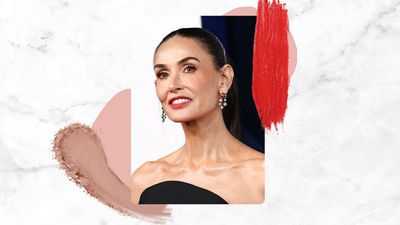 Demi Moore's makeup was made to be worn to festive parties and dinners - here's how we're replicating it