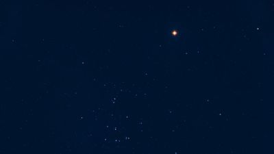 See Mars and Mercury shine in the glow of the setting sun on Nov. 12