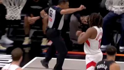 The NBA's Most Entertaining Official Put on a Show While Calling a Travel