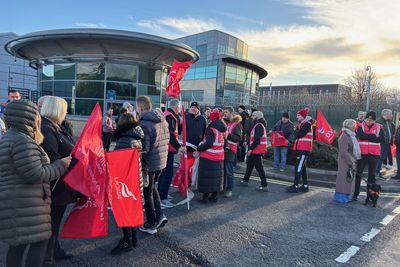 Thousands of Leonardo staff across UK strike over pay dispute