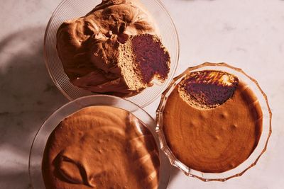 Three plant-based chocolate mousse recipes by Philip Khoury