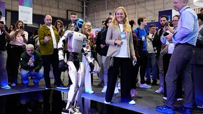 Dancing robots take centre stage at Lisbon’s Web Summit