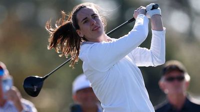 Caitlin Clark Shows Off Skills With Long Putt, Straight Drive at Annika Pro-Am