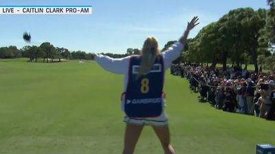 Caitlin Clark’s Caddie Sophie Cunningham Hit a Drive Into the Crowd at The ANNIKA