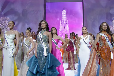 Miss Israel’s reaction beside Miss Palestine seen in alternative video