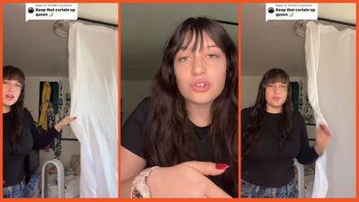 Two sisters fall out over a curtain and a toxic boyfriend and TikTok already know who’s in the wrong. Hint: it’s the toxic boyfriend