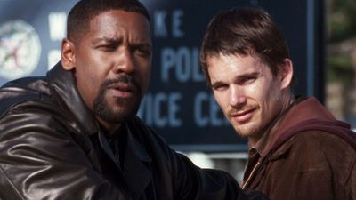 Ethan Hawke Explains Why His Training Day Screen Test With Denzel Washington Was ‘Really Difficult’ (And I Totally Get It)