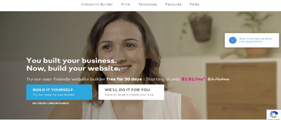 Vistaprint Website Builder review
