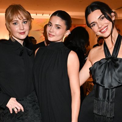 Jennifer Lawrence, Kylie Jenner, and Kendall Jenner Reunite to Remix All-Black Dior Outfits 3 Ways