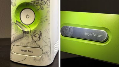 First images of exclusive custom Xbox 360 launch console shared ahead of HD-gaming pioneer’s 20th anniversary — project leader Major Nelson admits he has never powered on 'Launch Team 05' console