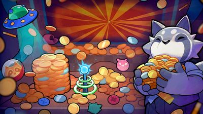 I thought this roguelike was just about playing a coin pusher machine, but now I'm breeding herds of rabbits and turning wolf poo into tree fertiliser