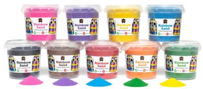 Colourful children’s sand sold by Officeworks recalled amid asbestos fears