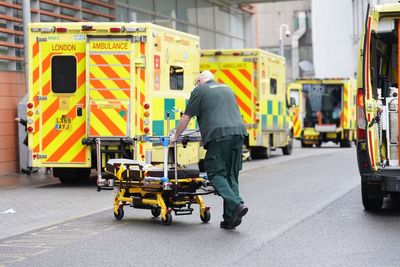 Which area has the worst ambulance handover delays in England?