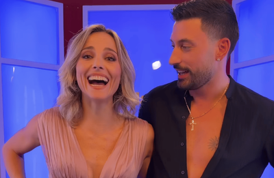 Giovanni Pernice's dance partner bats him off in strained moment on Italian Strictly after BBC probe