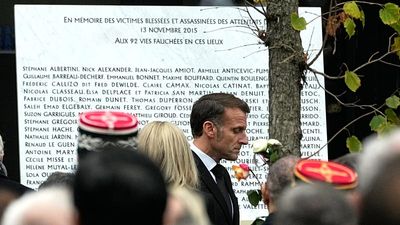 France commemorates 10th anniversary of the 2015 Paris attacks as Macron pays tribute