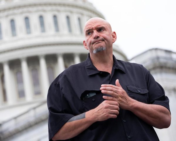 Pennsylvania senator John Fetterman sustains injury to face from fall outside his home