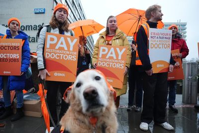 NHS doctors go on strike as leaders warn industrial action could mean staff cuts