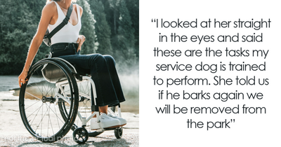 Disneyland Security Questions Why Disabled Woman Brought A Service Dog When She Has A BF