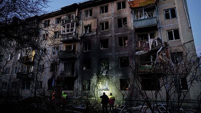 At least six killed in 'deliberate' Russian attack on Ukrainian capital causing 'maximum harm'