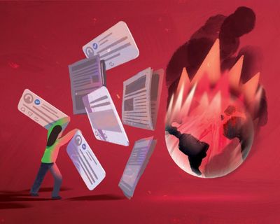 Dark forces are preventing us fighting the climate crisis – by taking knowledge hostage