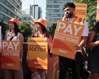 Resident doctors begin five-day strike in latest walkout over pay