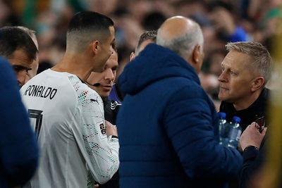 Ireland boss wonders if he got in Cristiano Ronaldo’s head after red-card strop