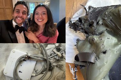 Ryanair passenger's fury after luggage came off plane 'ripped to shreds' and he was offered just £50