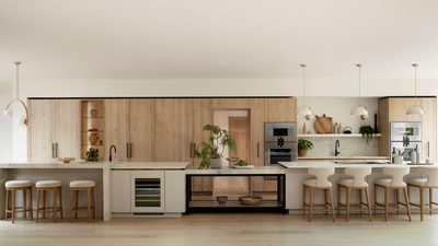 How Big? This Kitchen's 8-Meter-Long Island Offers a Clever New Idea for Outfitting Open Plan Spaces for Great Entertaining