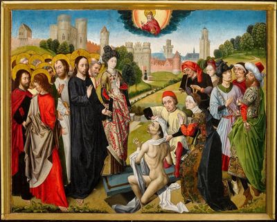 Almshouse in Dorset discovers its 15th-century Flemish triptych is worth £3.5m