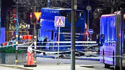 Several killed and injured after bus crashes into bus shelter in Sweden, police say