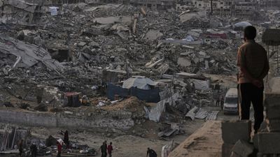 'Post-apocalyptic wasteland': aid worker describes enduring horror in Gaza