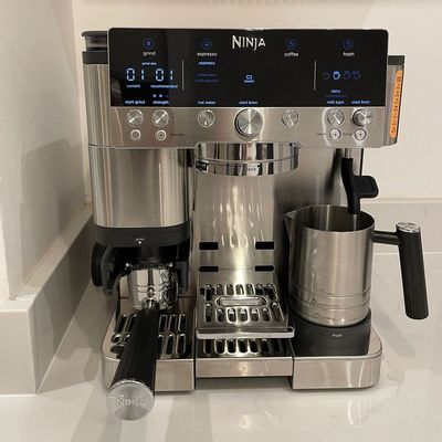 I'm stunned by the low price of this Ninja Luxe Café bundle – it features the machine and two great accessories for just £469